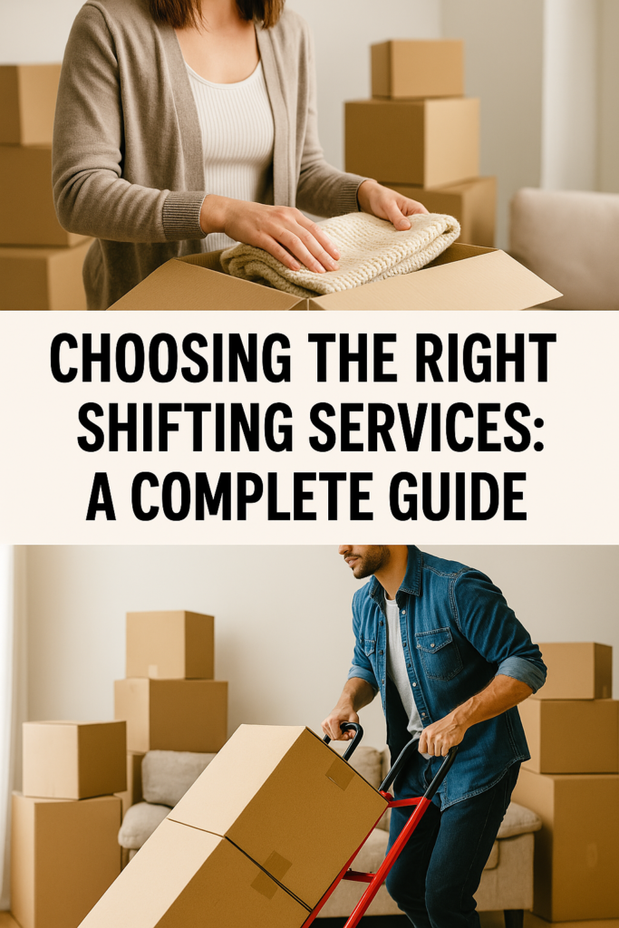 Home Shifting Services
