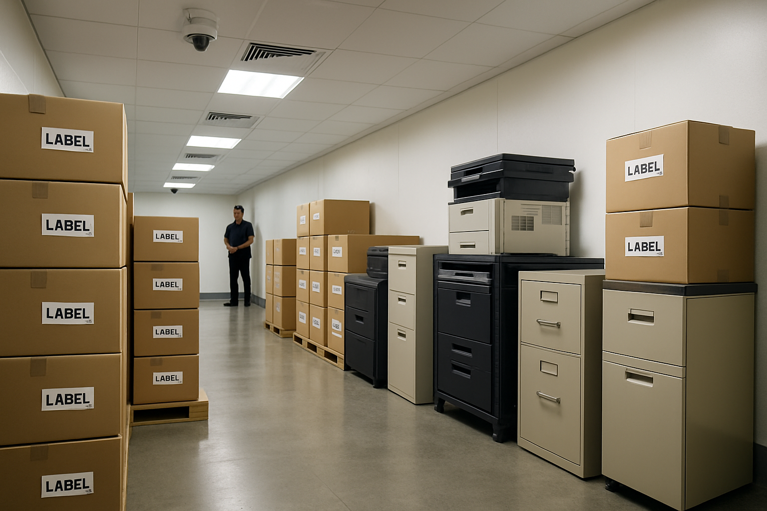 Secure climate-controlled storage facility in Riyadh